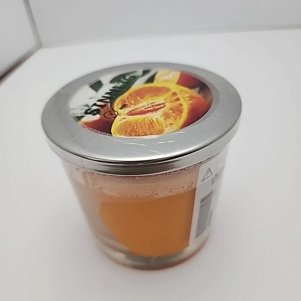 Ikea Sinnlig 40 Hour Orange Citrus Candle Jar New Sealed‎